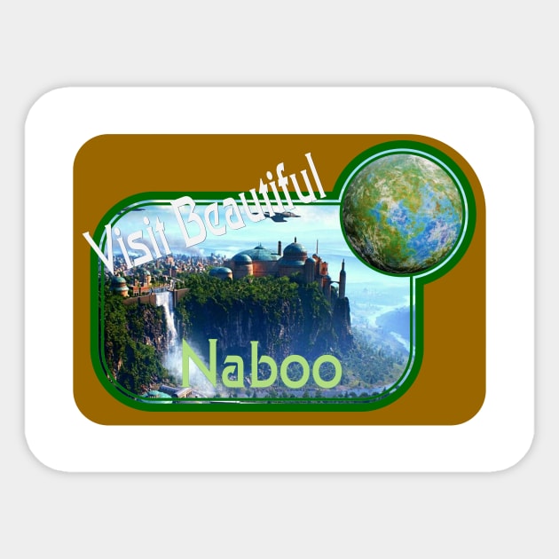 Visit Beautiful Naboo Sticker by Starbase79